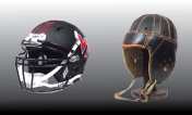 leather helmet